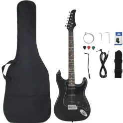 vidaXL Guitare électrique pour débutants avec sac 4/4 39"