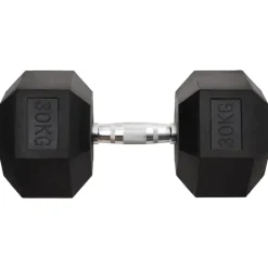 vidaXL Haltère 30 kg Fonte