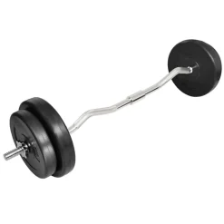 Entraînement & Fitness-vidaXL Haltère avec poids 30 kg
