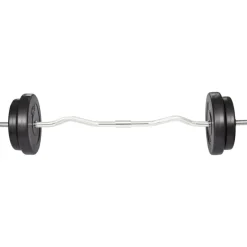 Entraînement & Fitness-vidaXL Haltère avec poids 30 kg