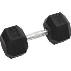 vidaXL Haltères 2 pcs 30 kg Total Fonte