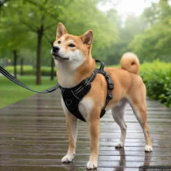 vidaXL Harnais pour chien avec bandes réfléchissantes réglables M