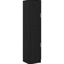 vidaXL Haut Armoire Chêne noir 35 x 39 x 168 cm