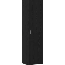 Armoires & Meubles De Rangement-vidaXL Haut Armoire Chêne noir 45 x 42,5 x 185 cm Ch&ecirc;ne noir