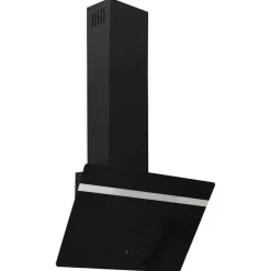 Arts De La Table & Arts Culinaires-vidaXL Hotte murale 60 cm Acier et verre trempé Noir