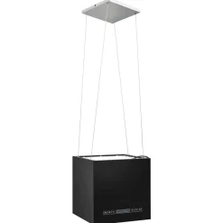 vidaXL Hotte suspendue à LCD tactile 37 cm Acier enduit de poudre