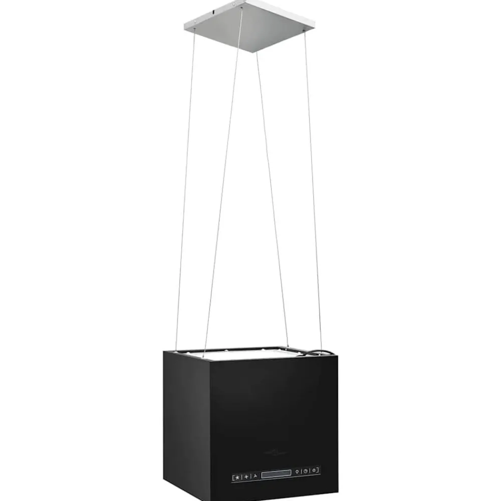 vidaXL Hotte suspendue à LCD tactile 37 cm Acier enduit de poudre