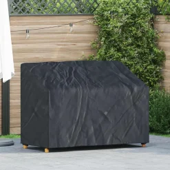 Accessoires Pour Meubles D'Extérieur-vidaXL Housse de banc de jardin 134 x 70 x 65 / 94 cm Tissu Oxford 420D