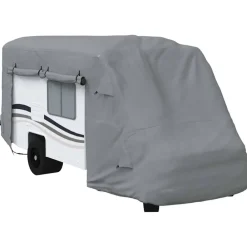 vidaXL Housse de camping-car gris 570x235x275 cm tissu non tissé