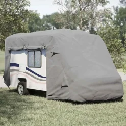 vidaXL Housse de camping-car gris 570x235x275 cm tissu non tissé