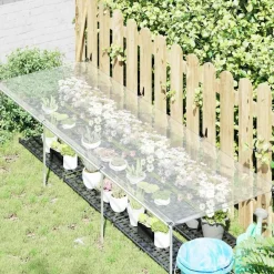 vidaXL Housse de protection plantes avec œillets 1x3 m polyéthylène