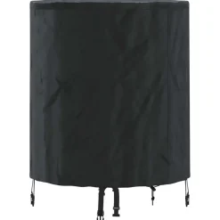 vidaXL Housse de Table Uni Noir 62 x 62 x 70 cm tissu