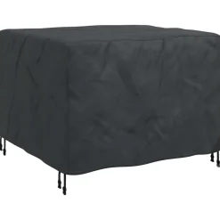 vidaXL Housse pour meubles Uni Noir 113 x 113 x 73 cm 600D