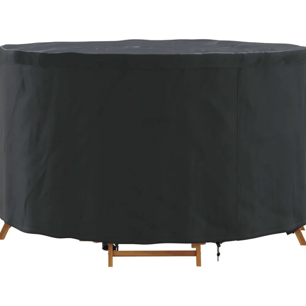 Accessoires Pour Meubles D'Extérieur-vidaXL Housse pour meubles Noir 102 x 102 x 71 cm Tissu Oxford 210D