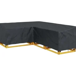 vidaXL Housse pour meubles Noir 250 x 180 x 80 cm Tissu Oxford 420D