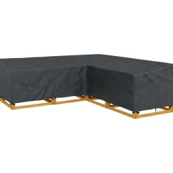 vidaXL Housse pour meubles Noir 270 x 270 x 80 cm Tissu Oxford 600D