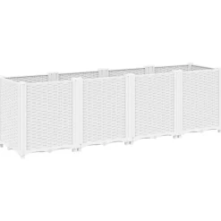 vidaXL Jardinière 160x40x53 cm polypropylène