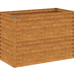 vidaXL Jardinière surélevée 100x50x69 cm Acier Corten