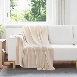 vidaXL Jeté 130 x 150 cm Toison
