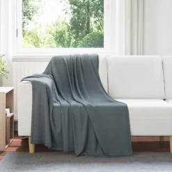 vidaXL Jeté 170 x 130 cm Toison
