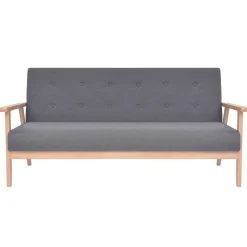 vidaXL Jeu de canapé 2 pcs Tissu