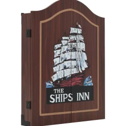 Jeux D'Intérieur-vidaXL Jeu de cibles professionnel Sisal avec armoire et 6 fléchettes