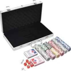 vidaXL Jeu de jetons de poker 300 pcs 11,5 g