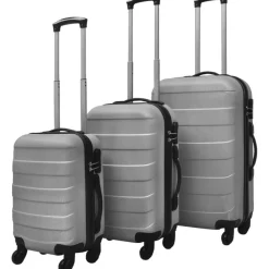 vidaXL Jeu de valises rigides 3 pièces é 45,5/55/66 cm