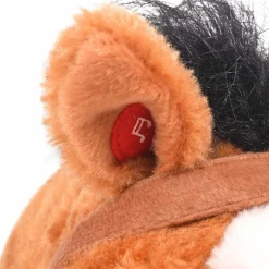 Jouets-vidaXL Jouet en peluche Cheval Marron