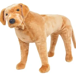 Jouets-vidaXL Jouet en peluche Chien de race Labrador marron clair XXL
