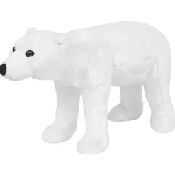 Jouets-vidaXL Jouet en peluche Ours polaire Blanc XXL