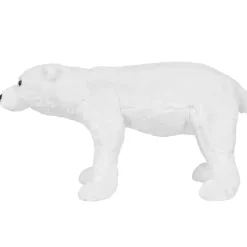 Jouets-vidaXL Jouet en peluche Ours polaire Blanc XXL