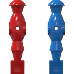 Jeux D'Intérieur-vidaXL Joueurs de table de baby-foot 22 pcs Bleu et Rouge PP
