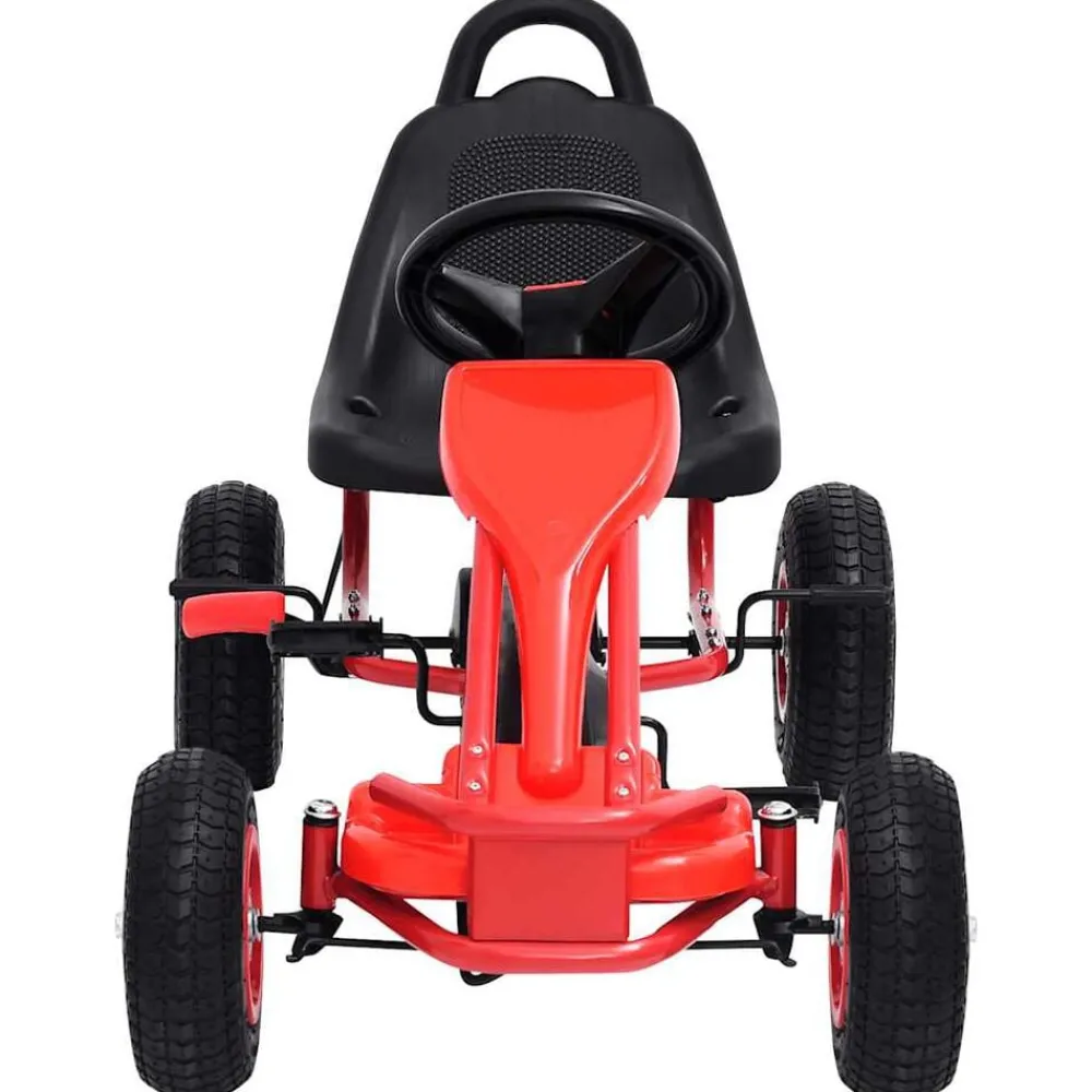 vidaXL Kart à pédales avec pneus