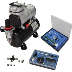 vidaXL Kit de compresseur professionnel avec 2 pistolets