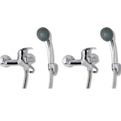 vidaXL Kit de douche 2 pcs