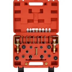 Outils-vidaXL Kit de détection de fuites de climatiseur rouge 36x27x9 cm