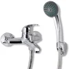 vidaXL Kit de robinet de douche Chrome