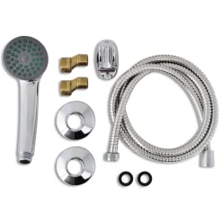 vidaXL Kit de robinet de douche Chrome