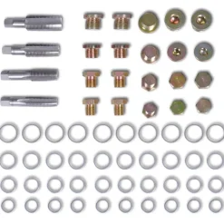 Equipement & Outils De Garage-vidaXL Kit de réparation de bouchon de vidange d'huile 64 pcs