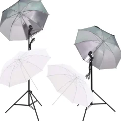 vidaXL Kit de studio photo boîte à lumière toile de fond et réflecteur