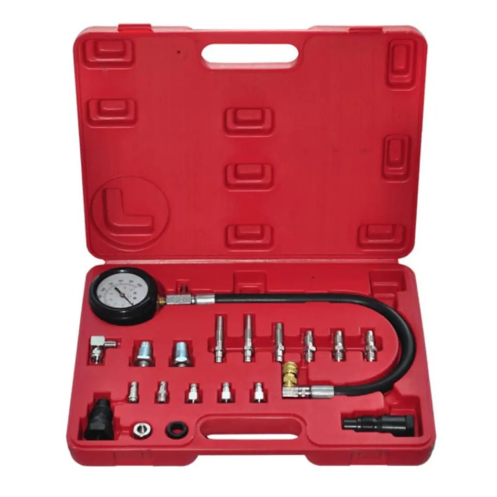 Pièces Détachées Pour Véhicules-vidaXL Kit de testeur de compression pour moteur diesel 20 pcs