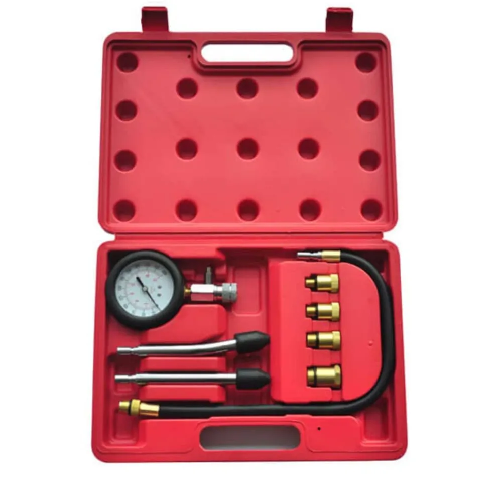 Pièces Détachées Pour Véhicules-vidaXL Kit de testeur de compression pour moteur à essence 9 pcs