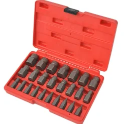 Equipement & Outils De Garage-vidaXL Kit d'extracteurs de vis à cannelures multiples Acier 25 pièces