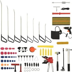 Equipement & Outils De Garage-vidaXL Kit d'outils de débosselage sans peinture 75 pcs