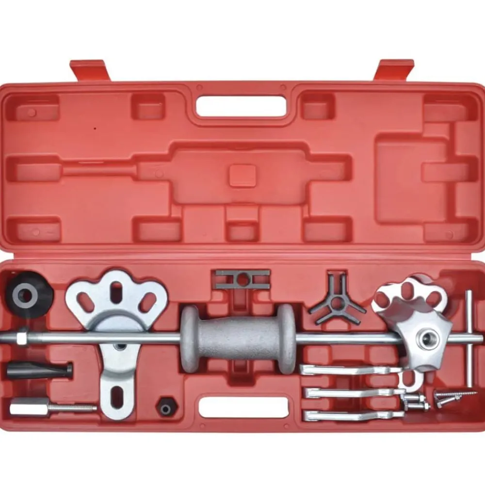 vidaXL Kit d'outils d'extracteur/marteau coulissant 16 pcs