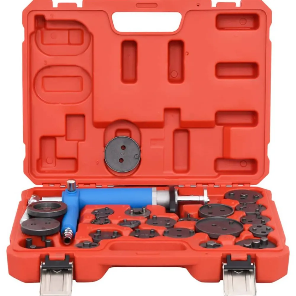 vidaXL Kit d'outils d'étrier de piston de frein pneumatique 23 pcs
