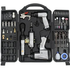 vidaXL Kit d'outils pneumatiques 70 pcs
