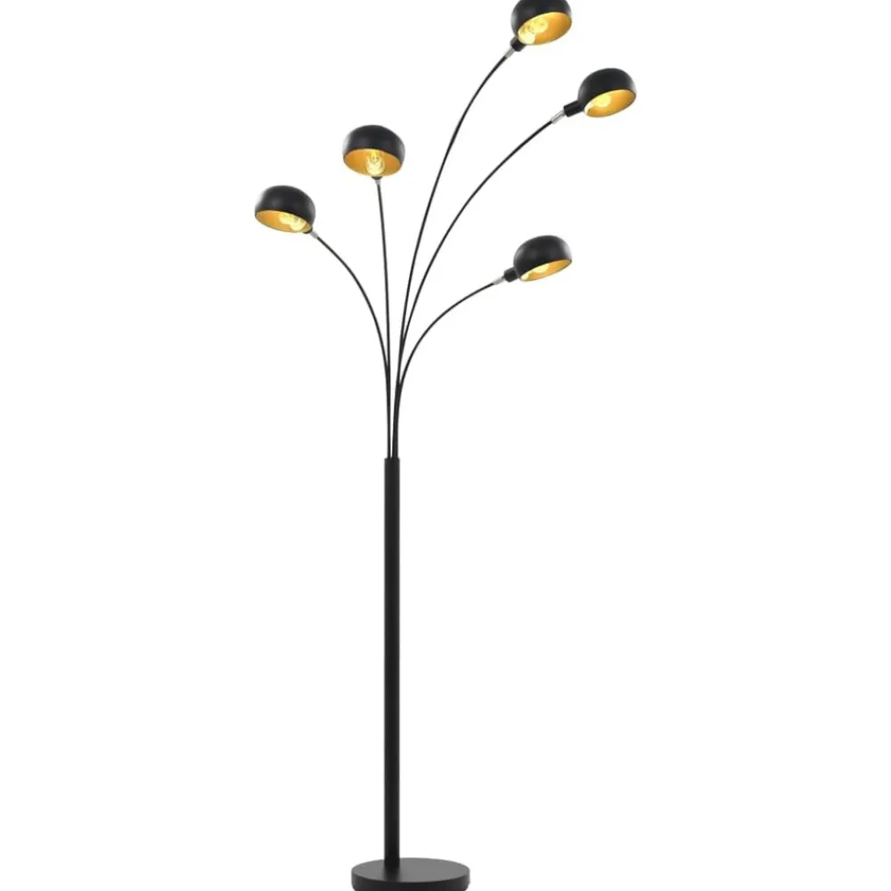vidaXL Lampadaire 200 cm 5 x E14