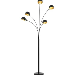 vidaXL Lampadaire 200 cm 5 x E14